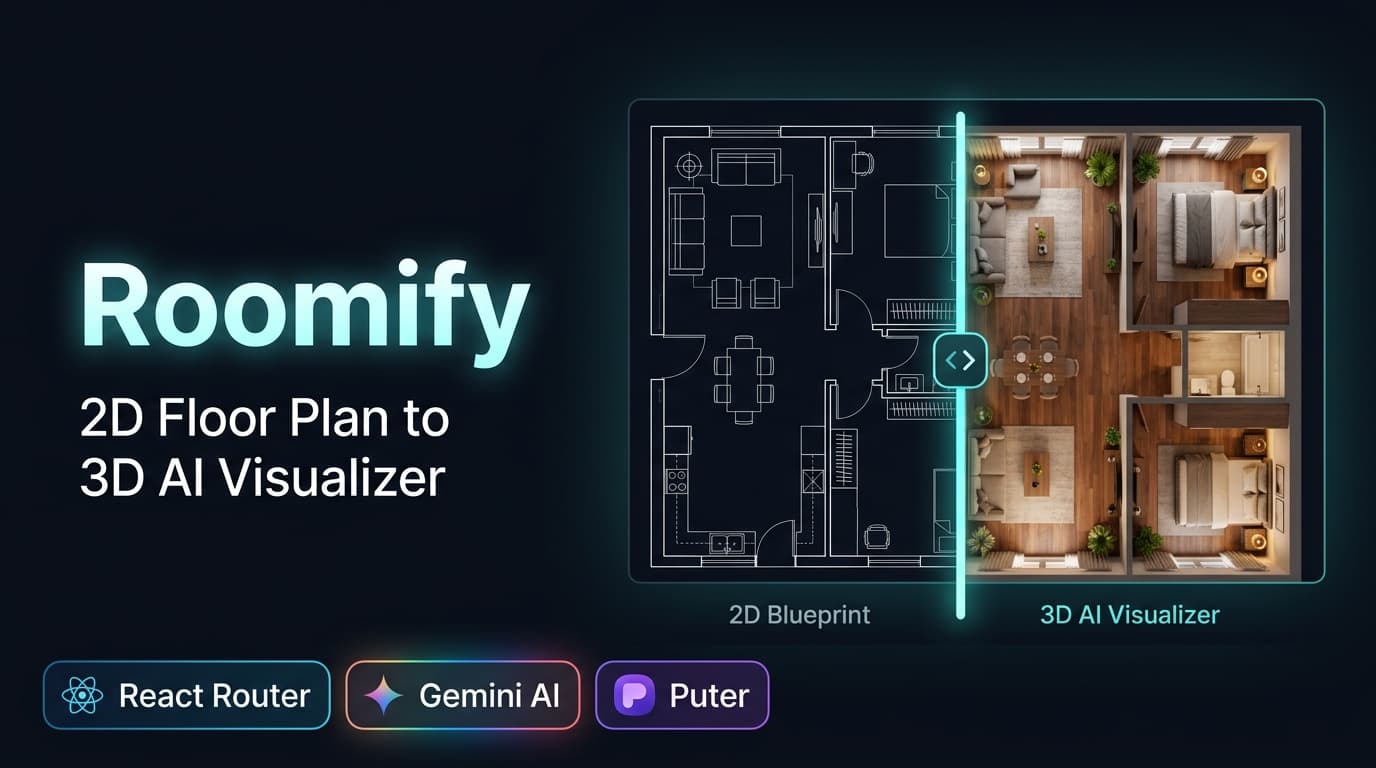 Building Roomify AI-First 2D to Photorealistic 3D Architectural Visualizer