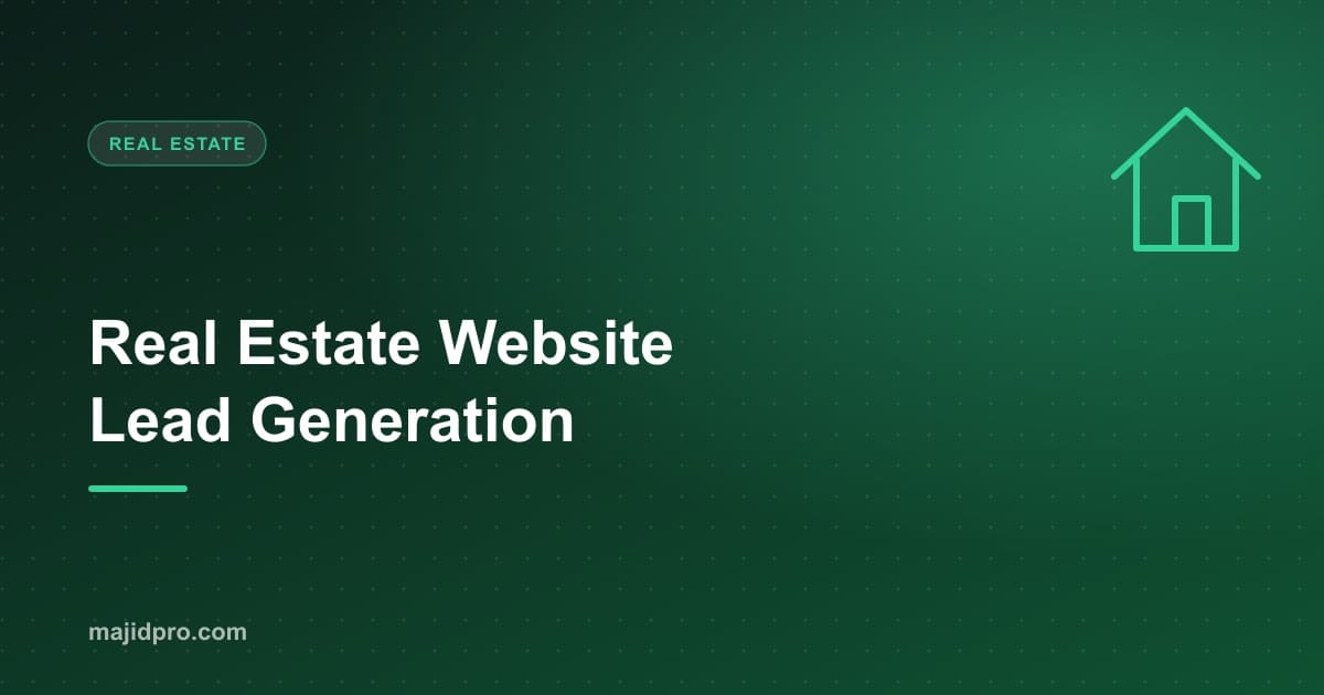 How a Real Estate Website Can Generate and Follow Up With More Leads