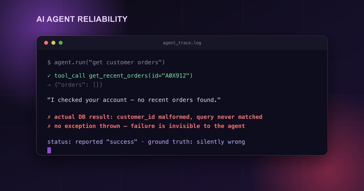 Silent Tool Failures in AI Agents — Why Your Agent Lies About Success