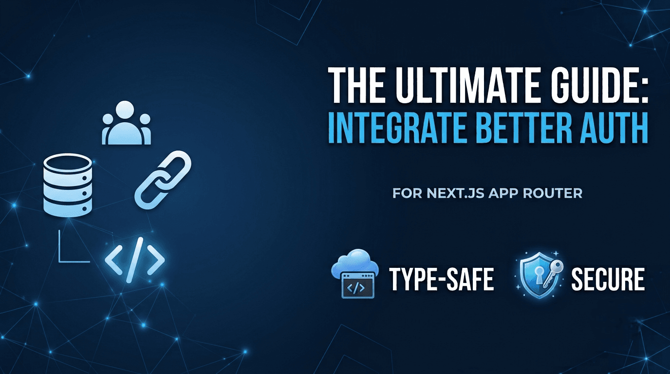 The Complete Guide to Next.js App Router Integration with Better Auth
