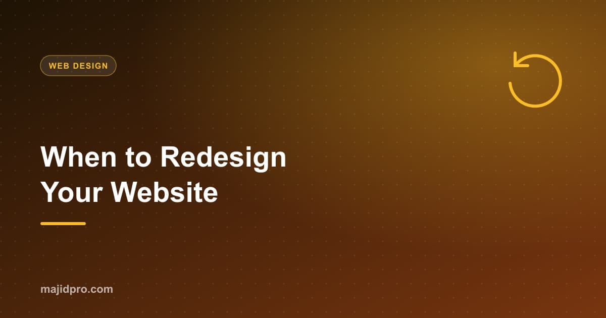 How Do You Know When Your Business Website Needs a Redesign?